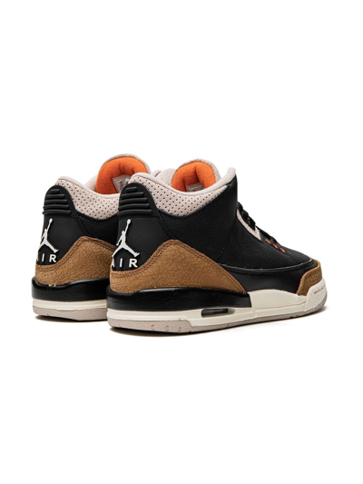 Shop Jordan Air  3 "desert Elephant" Sneakers In Black