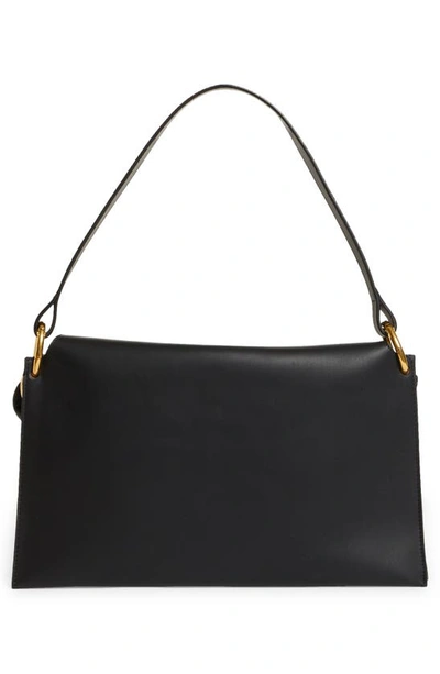 Shoulder bag with braided shoulder strap / 15742 - Black (Nero