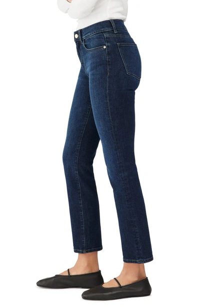 Dl1961 Mara Instasculpt Mid Rise Ankle Straight Leg Jeans In India Ink