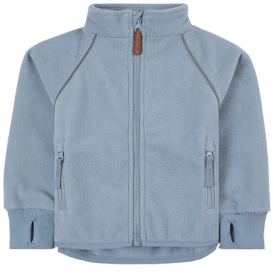 Kuling Livigno Wind Fleece Jacket Pale Flintstone Blue | ModeSens