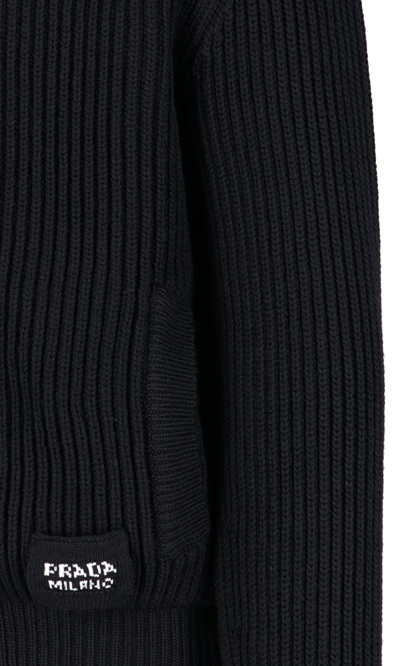 Shop Prada Knitted Cardigan