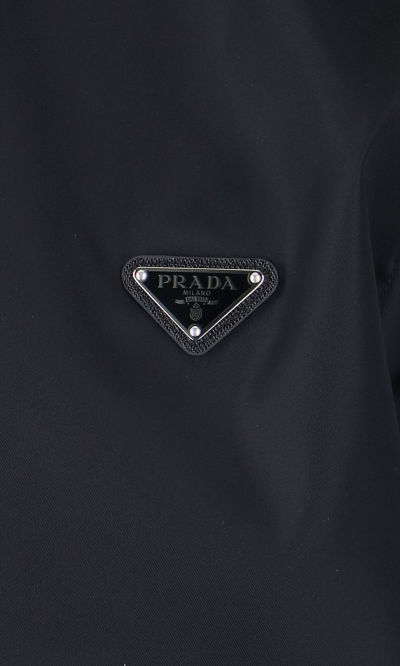 Shop Prada Re-nylon Shirt