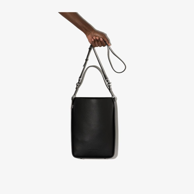 Shop Balenciaga Black Tool 2.0 Small Leather Tote Bag
