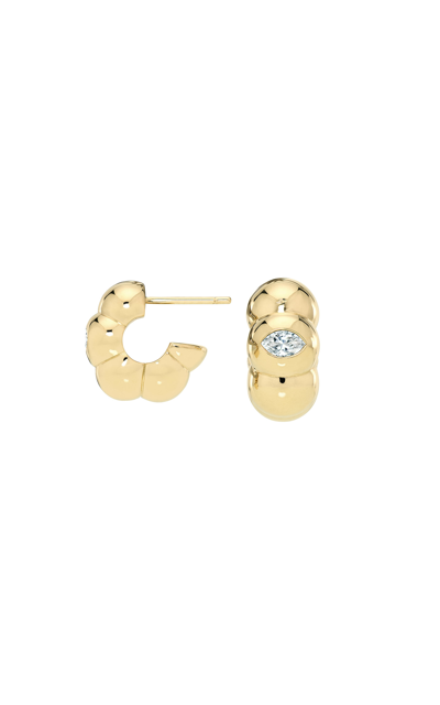 Shop Sauer Cipó 18k Yellow Gold Diamond Earrings