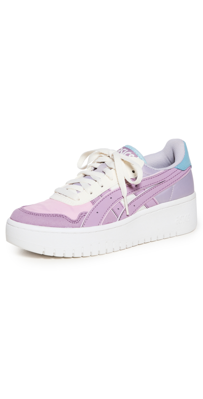 Shop Asics Japan Sneakers In Barely Rose/rose Quartz