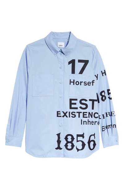Burberry Horseferryボタンダウンシャツ-