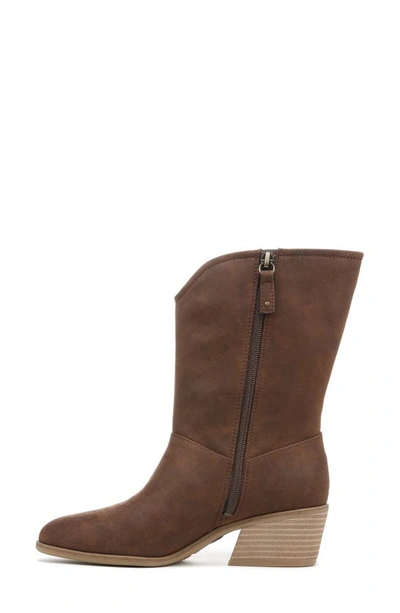 Shop Dr. Scholl's Layla Western Boot In Tan