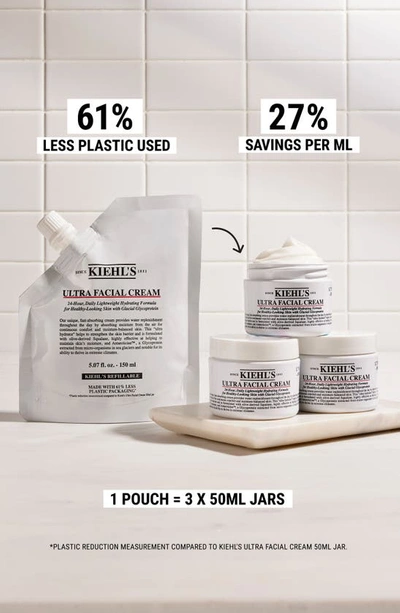 Shop Kiehl's Since 1851 Ultra Facial Cream, 5.07 oz In Refill Pouch