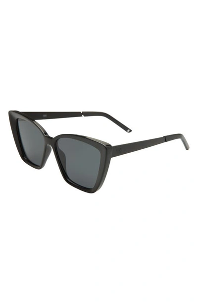 Shop Frye 58mm Cat Eye Sunglasses In Black