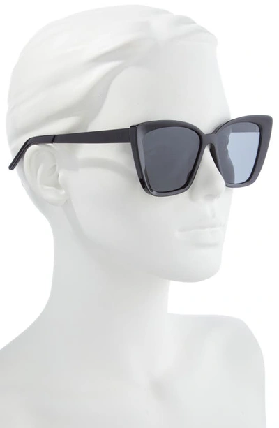 Shop Frye 58mm Cat Eye Sunglasses In Black