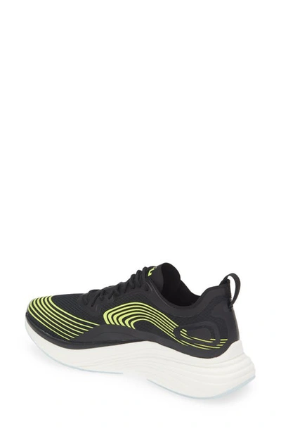 Shop Apl Athletic Propulsion Labs Streamline Running Shoe In Black / Energy / White