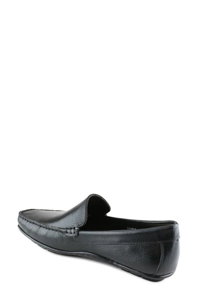 Shop Marc Joseph New York Kids' Times Square Loafer In Black Grainy