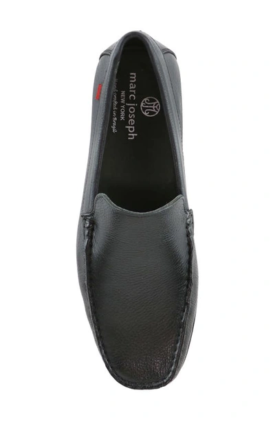 Shop Marc Joseph New York Kids' Times Square Loafer In Black Grainy