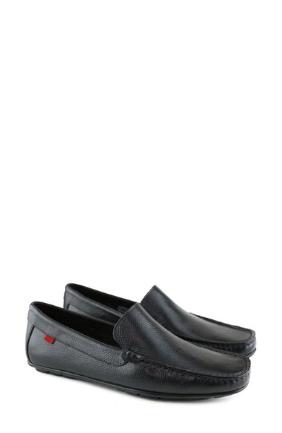 Shop Marc Joseph New York Kids' Times Square Loafer In Black Grainy