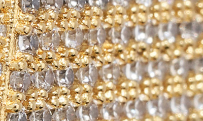 Shop Luv Aj Care Pavé Huggie Earrings In Gold