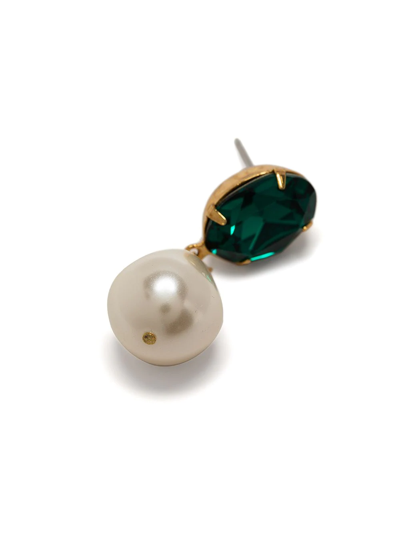 Jennifer Behr Women's Tunis 24k Gold-plated, Crystal & Glass Pearl Drop Earrings In Gold