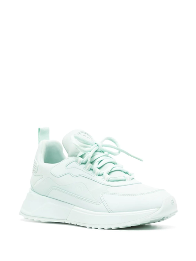 Michael Michael Kors Theo Sport Low-top Sneakers In Green