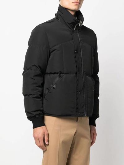Shop Tom Ford Ottoman Down Jacket In Black