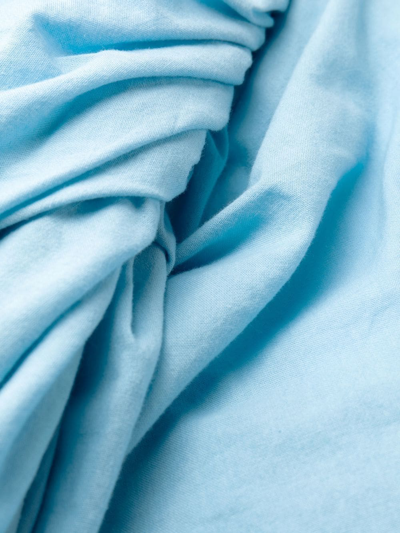 Jacquemus Blue Le Papier 'la Robe Saudade' Minidress In Blue