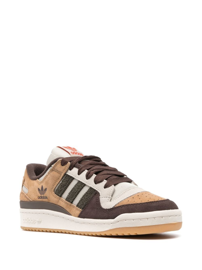 Shop Adidas Originals Forum 84 Low-top Sneakers In Brown