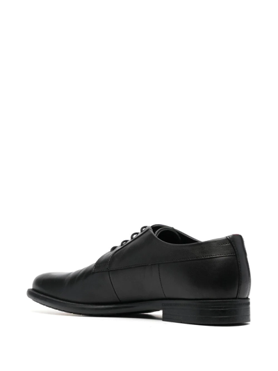 Shop Hugo Boss Lace-up Derby Shoes In Black