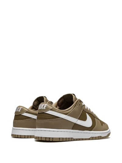 Shop Nike Dunk Low Retro "judge Grey" Sneakers In Brown