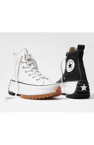 Shop Converse Chuck Taylor® All Star® Run Star Hike High Top Platform Sneaker In Himalayan Salt/ White