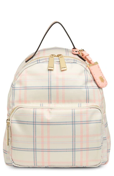 Tommy hilfiger plaid clearance backpack