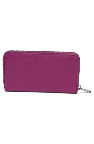 Shop Aimee Kestenberg Romeo Leather Wallet In Iris