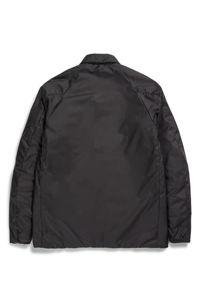 Shop Norse Projects Osa Light Pertex Shirt Jacket In Black