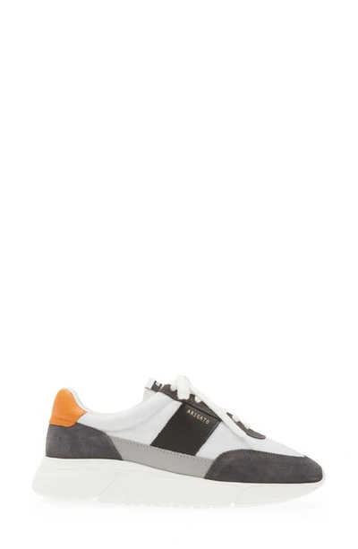 Shop Axel Arigato Genesis Vintage Runner Sneaker In Light Grey/ Black