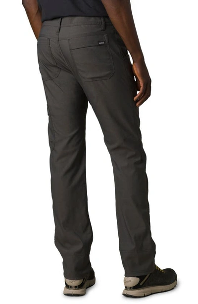 Shop Prana Zion Ii Stretch Pants In Dark Iron