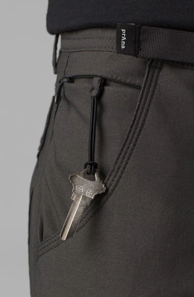 Prana Zion Ii Stretch Pants In Dark Iron
