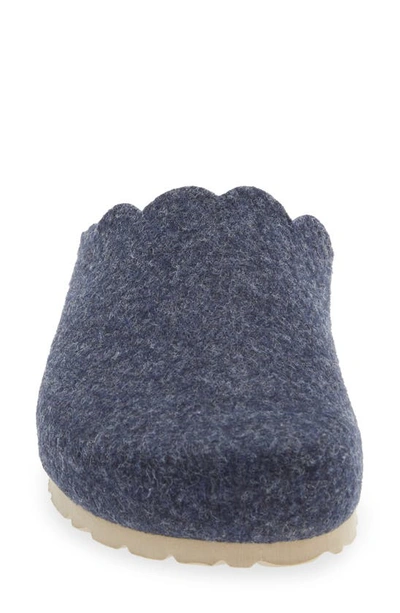 Toni Pons Laos Faux Fur Wool Blend Slipper In Blau Blue
