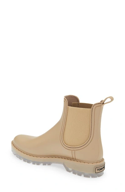 Toni Pons Coney Waterproof Chelsea Rain Boot In Beige