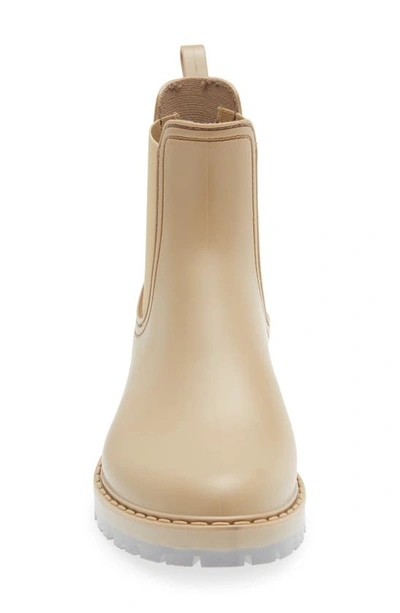 Toni Pons Coney Waterproof Chelsea Rain Boot In Beige