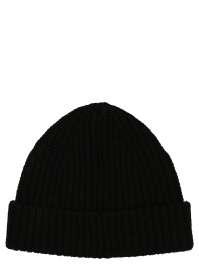 Shop Etro Logo Patch Beanie In Black