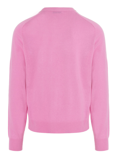 Shop Jw Anderson Logo Sweater In Pink