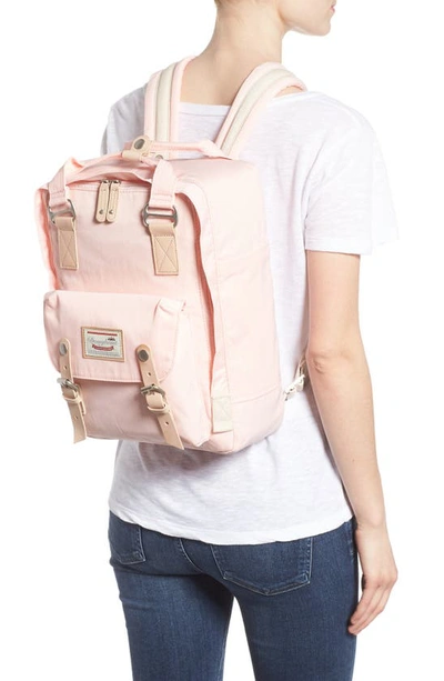 Shop Doughnut Macaroon Water Resistant Backpack In Sakura