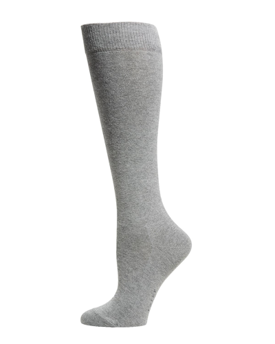 Shop Falke Family Knee-high Socks In Light Grey