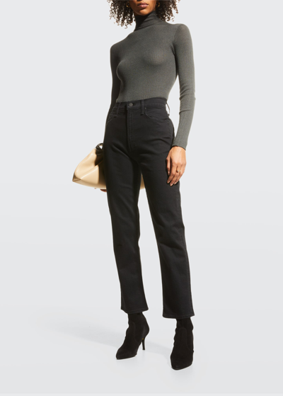 Shop Mother The High Waisted Rider Ankle Jeans In Not Guilty