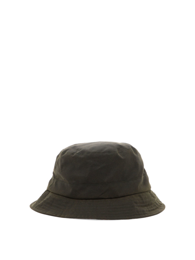 Shop Barbour "dovecote" Bucket Hat In Green