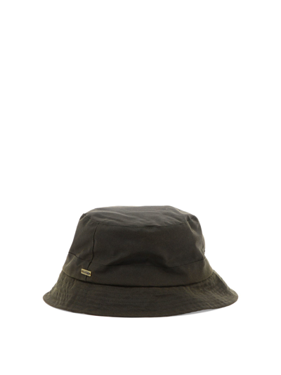 Shop Barbour "dovecote" Bucket Hat In Green
