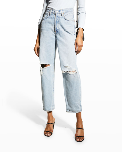 Shop Citizens Of Humanity Dylan Straight-leg Distressed Jeans In Misfit