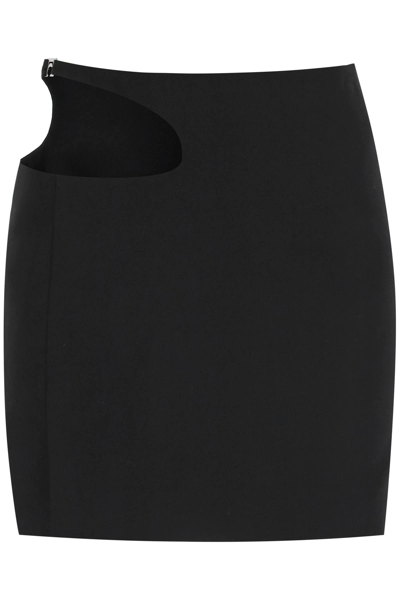 Shop Low Classic Cut Out Mini Skirt In Black