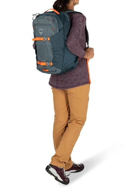 Shop Osprey Proxima 30-liter Campus Backpack In Tungsten Grey / Blue