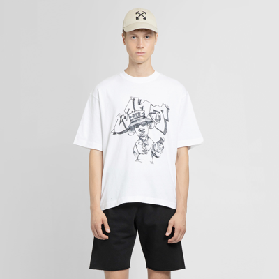 Off-White c/o Virgil Abloh Shirt With Logo in White for Men