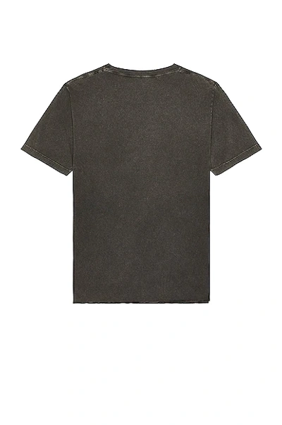 Shop Saint Laurent T-shirt In Noir Delave