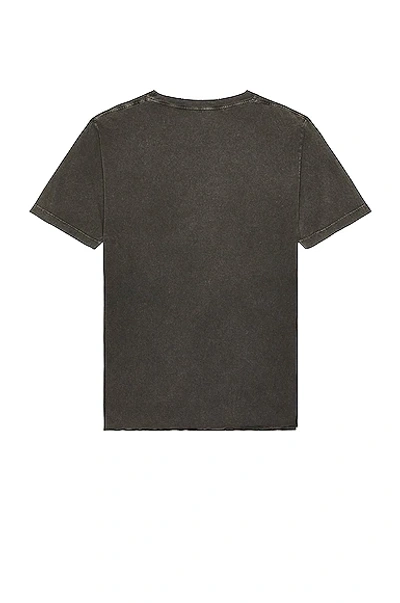 Saint Laurent T-shirt In Noir Delave