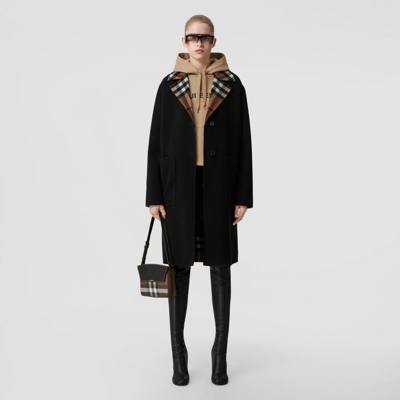 Burberry Dorea Belted Reversible Coat In Brown | ModeSens